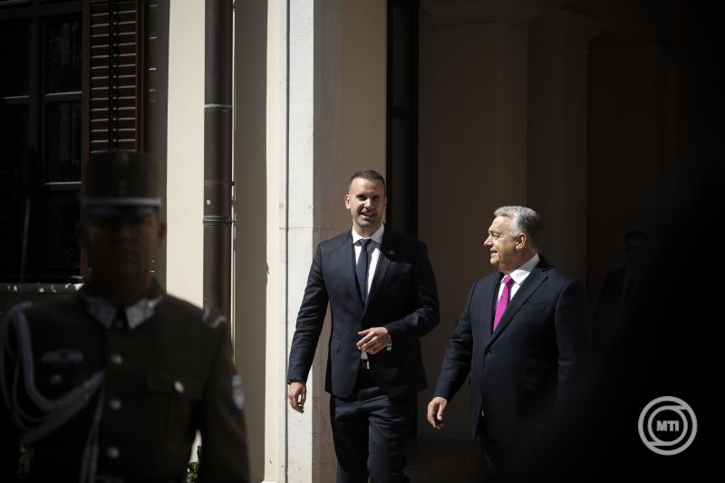 Orbán Viktor fogadta a montenegrói miniszterelnököt