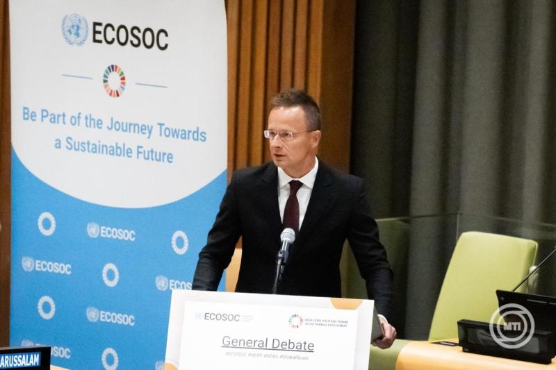 Szijjártó Péter New York-ban
