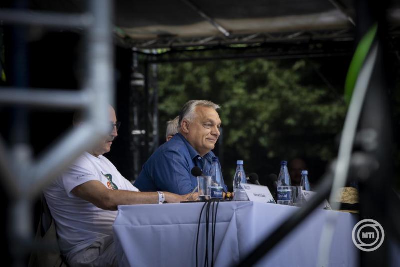 Tusványos - Orbán Viktor előadása a 34. Bálványosi Nyári Szabadegyetem és Diáktáborban