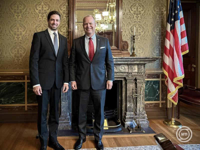 Magyar Levente a Nemzetbiztonsági Tanács Európáért felelős főigazgatójával tárgyalt Washingtonban