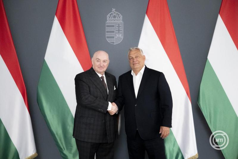 Orbán Viktor fogadta az Európai Zsidó Kongresszus elnökét