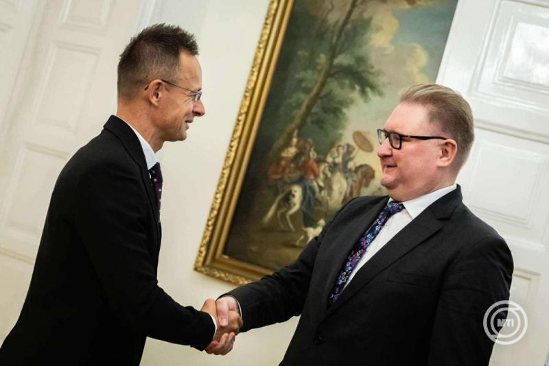 Szijjártó Péter az Európa és az euró-atlanti integráció ügyeiért felelős ukrán miniszterelnök-helyettessel tárgyalt