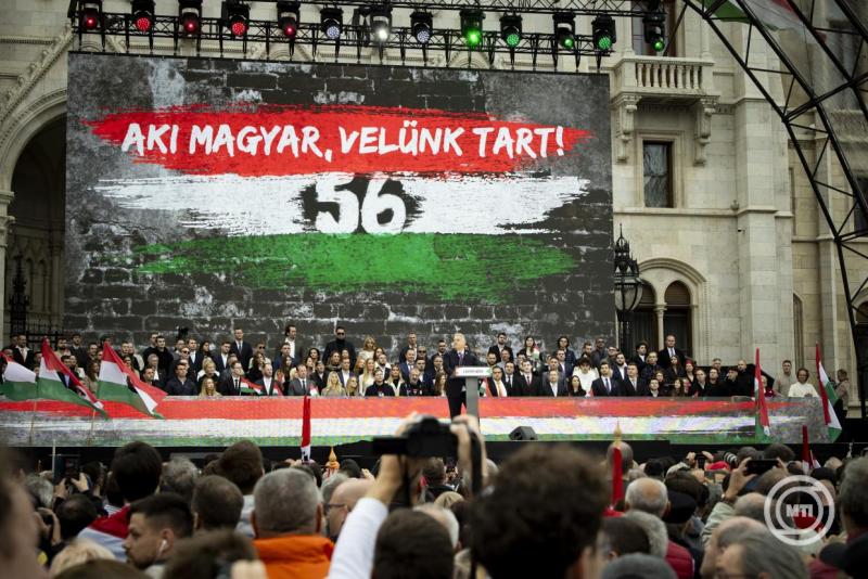 Október 23. - Ünnepi megemlékezés a Kossuth Lajos téren