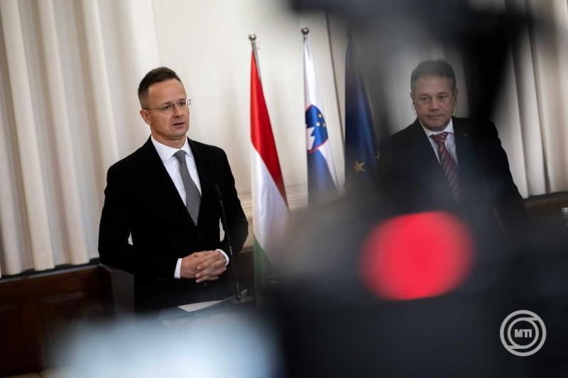 Szijjártó Péter Szlovéniában
