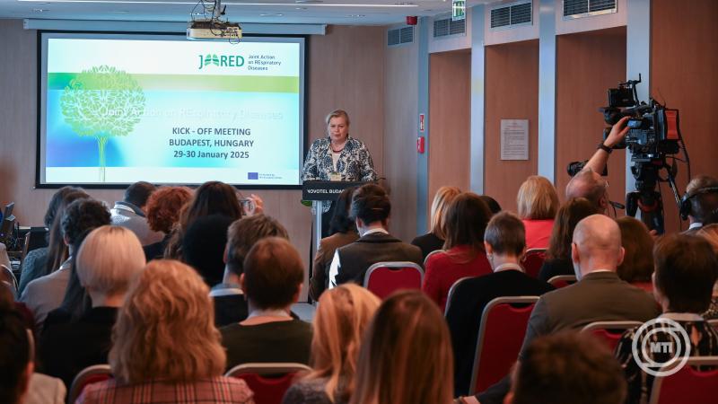 A Joint Action on chronic REspiratory Diseases nemzetközi projekt nyitórendezvénye