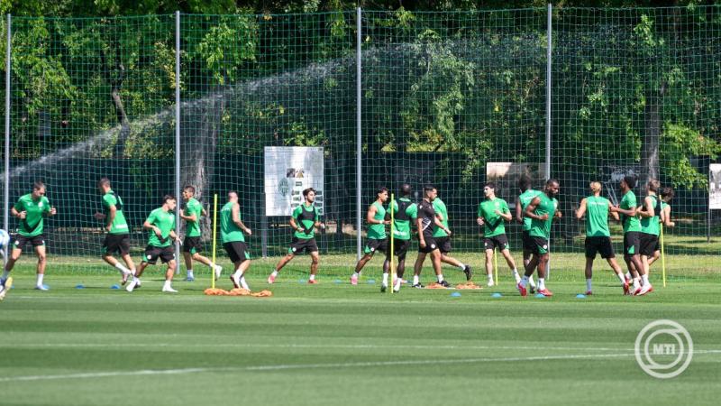 BL-selejtező - A Ferencváros edzése
