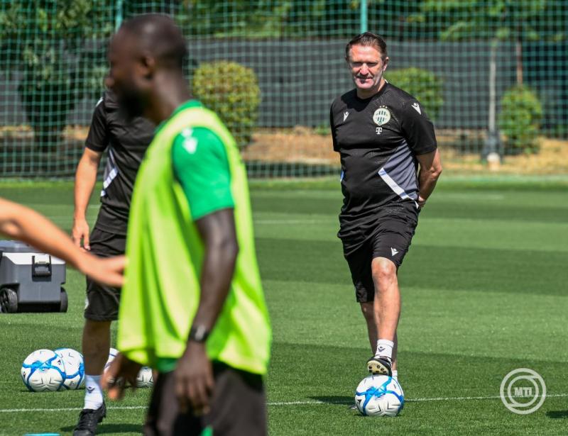 BL-selejtező - A Ferencváros edzése