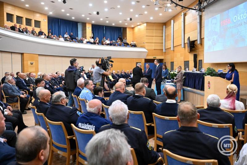Az Országos Polgárőr Szövetség október 23-i ünnepsége Budapesten