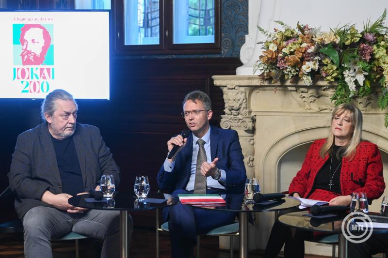 A Jókai 200 emlékév alkalmából sajtóesemény a Kertész Imre Intézetben
