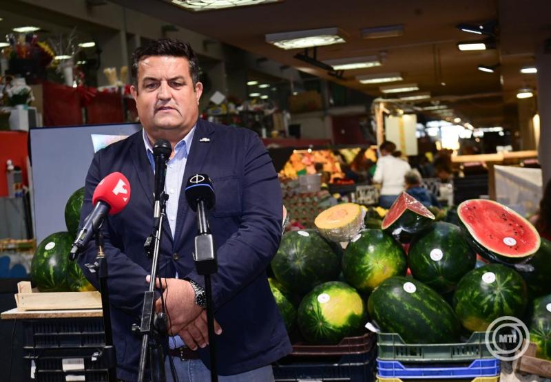 A magyar dinnye fogyasztását ösztönző kampány sajtótájékoztatója