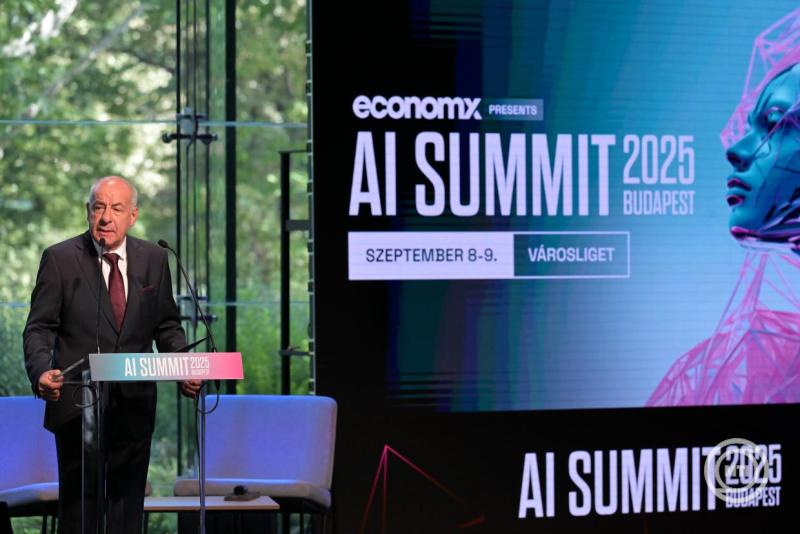 AI Summit fórum Budapesten