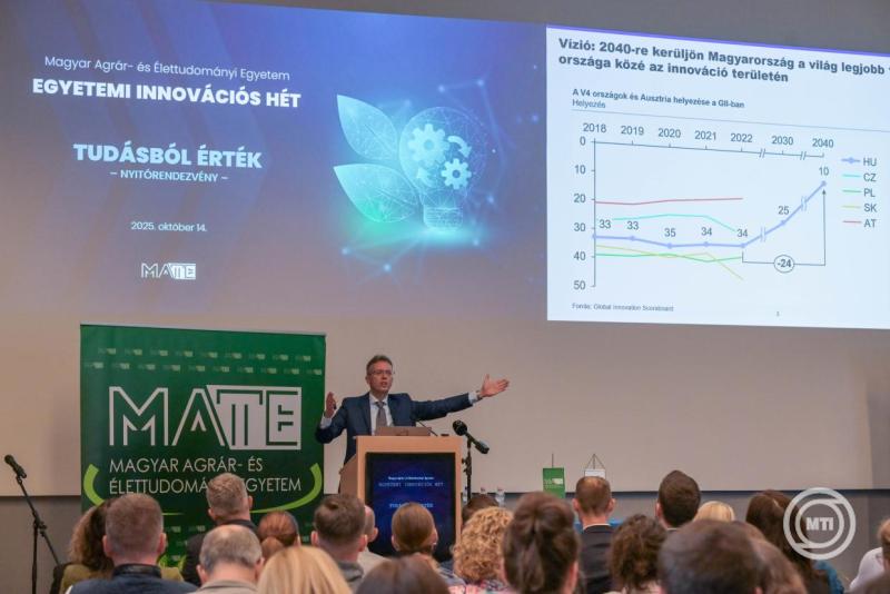 A MATE innovációs hetének nyitórendezvénye Gödöllőn