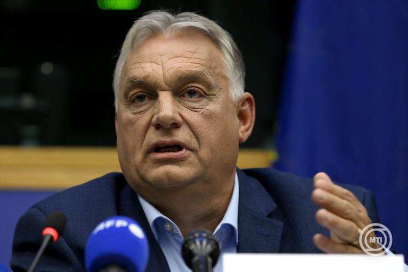 EU-elnökség - Orbán Viktor nemzetközi sajtótájékoztatója Strasbourgban