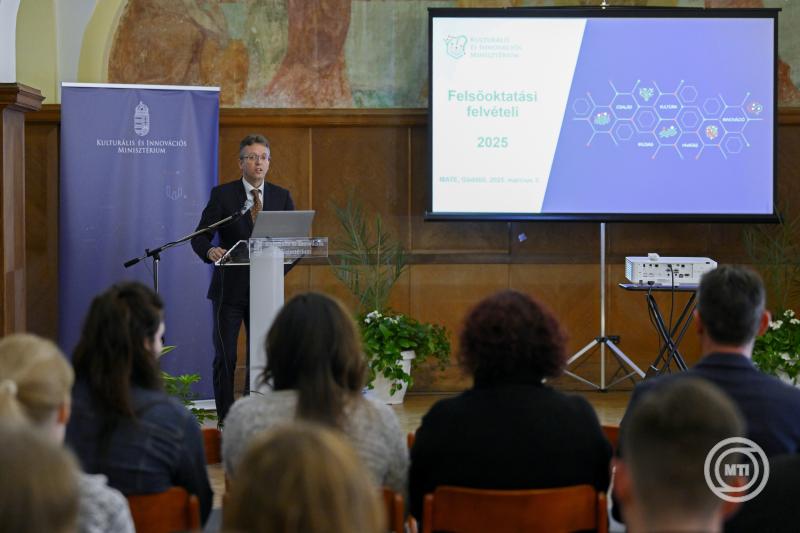A 2025-ös felsőoktatási felvételi eljárás eredményeit bemutató tájékoztató a gödöllői egyetemen
