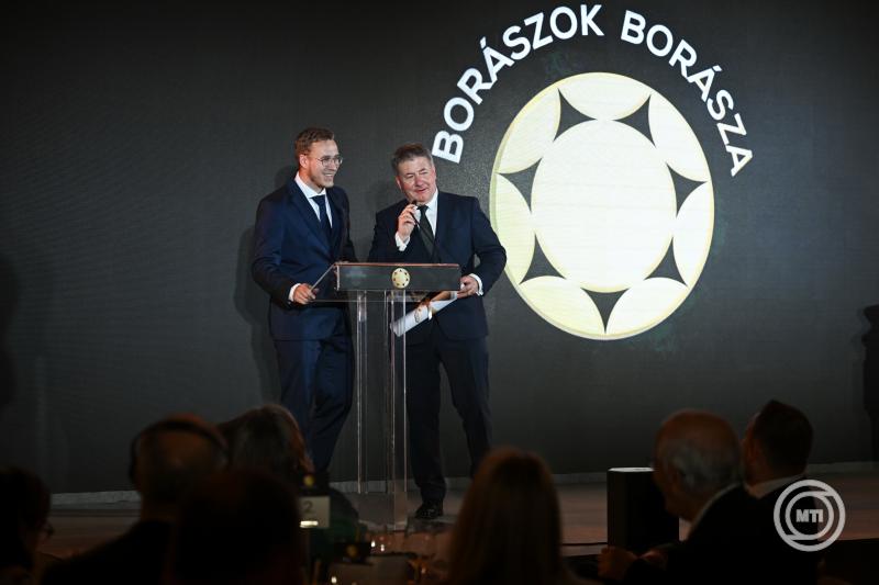 A Borászok Borásza díjátadója Budapesten