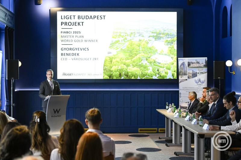 Sajtótájékoztató a FIABCI World Prix d'Excellence pályázaton elért magyar sikerekről