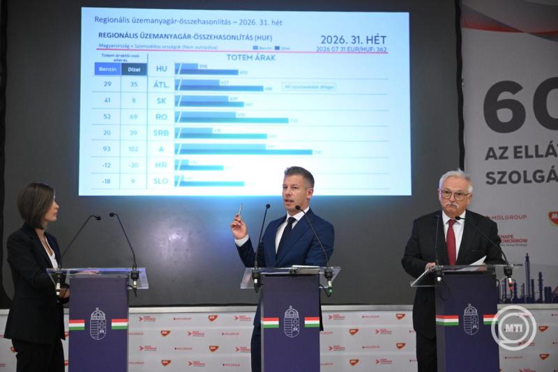Rendkívüli sajtótájékoztató a Mol Dunai Finomítójában Százhalombattán