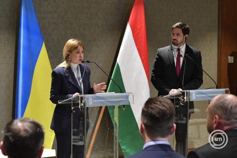 Magyar Levente fogadta az ukrán miniszterelnök-helyettest