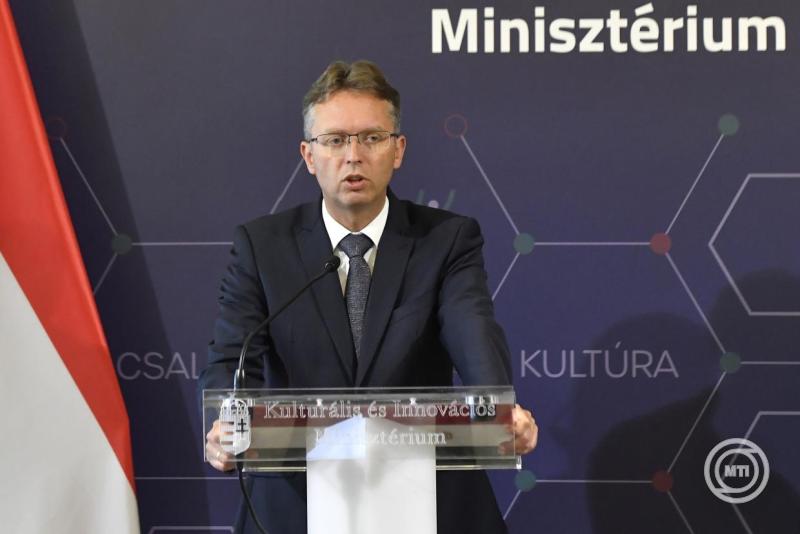 Az energetikai korszerűsítési program újabb elemének indulását bejelentő sajtótájékoztató