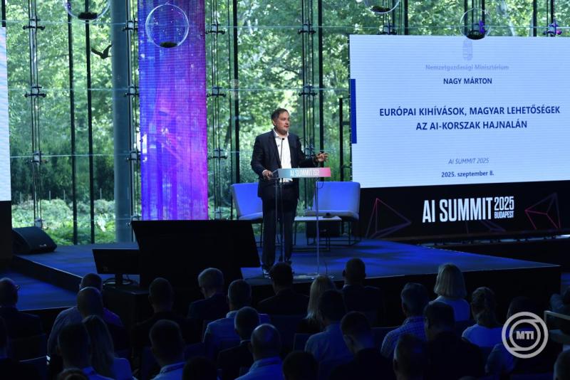 AI Summit fórum Budapesten