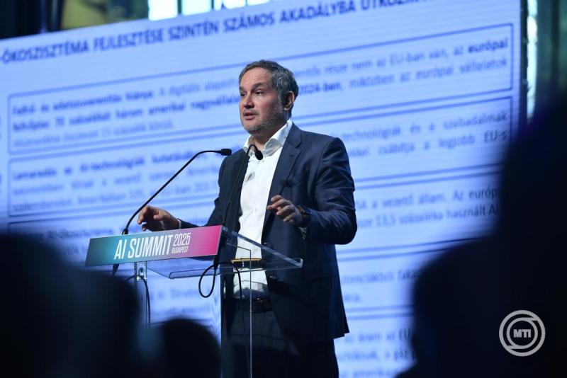 AI Summit fórum Budapesten