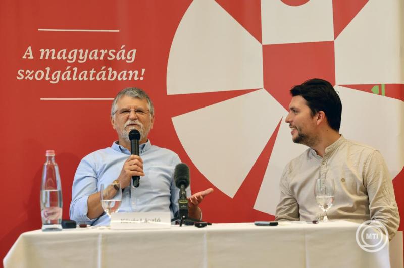 Kövér László pódiumbeszélgetésen a sátoraljaújhelyi Rákóczi Táborban
