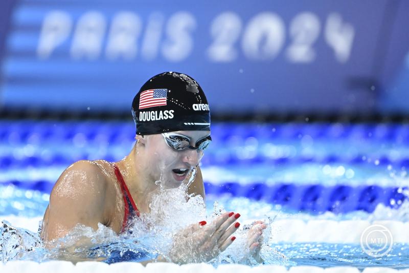 Párizs 2024 - Úszás - Az amerikai Kate Douglass győzött a 200 méteres mellúszásban