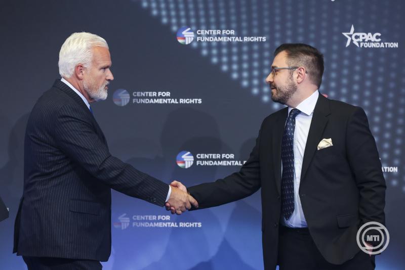 Sajtótájékoztató a CPAC Hungary konferenciáról