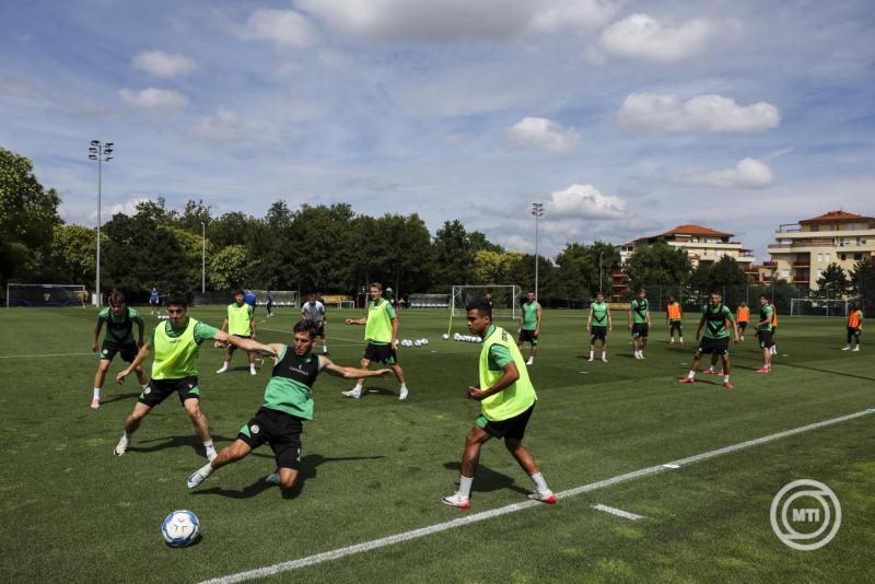 BL-selejtező - A Ferencváros edzése