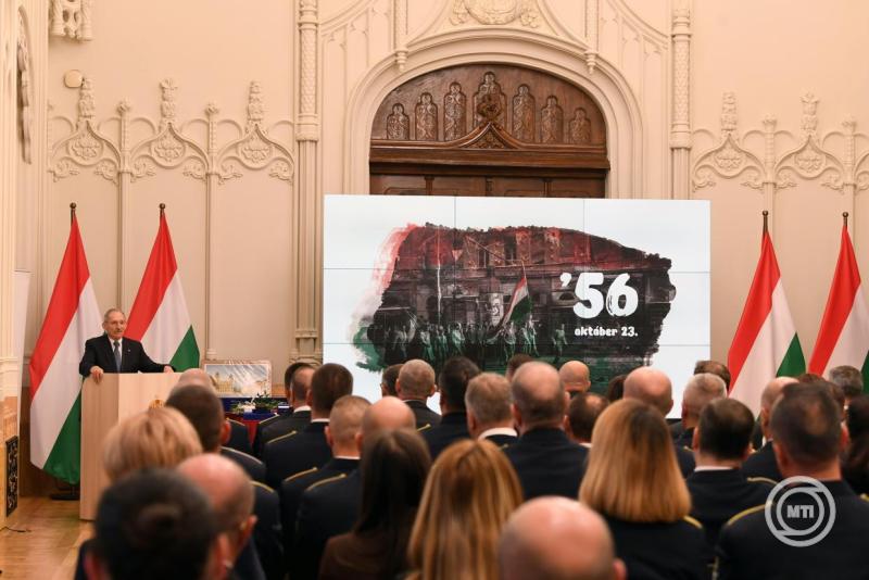Október 23. - Ünnepség a Belügyminisztériumban
