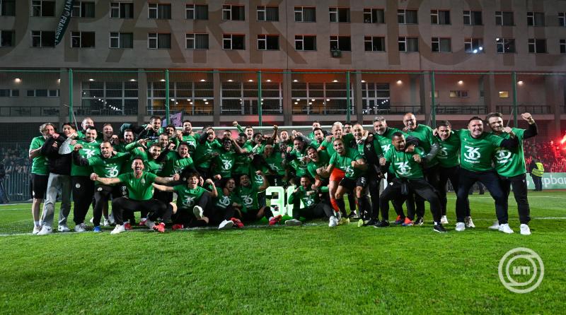 Labdarúgó NB I – Bajnok a Ferencváros