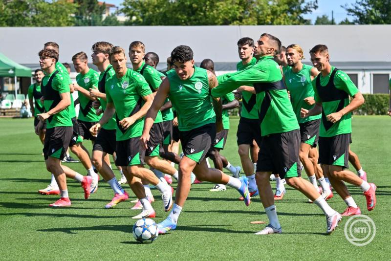 BL-selejtező - A Ferencváros edzése