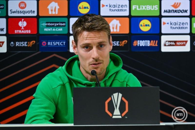 Európa-liga - A Ferencváros sajtótájékoztatója