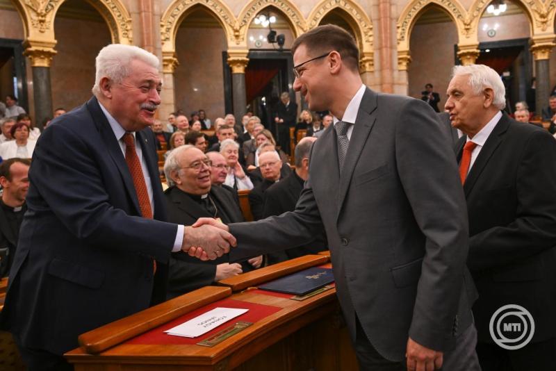 Az Esterházy János emlékünnepség az Országházban