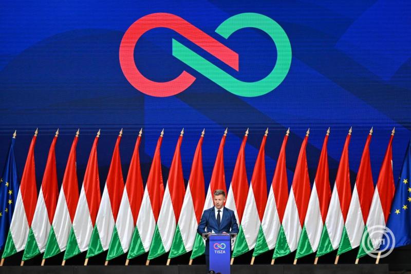 Választás 2026 - Magyar Péter nemzetközi sajtótájékoztatója