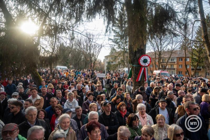 Március 15. - Ünnepi megemlékezés Marosvásárhelyen