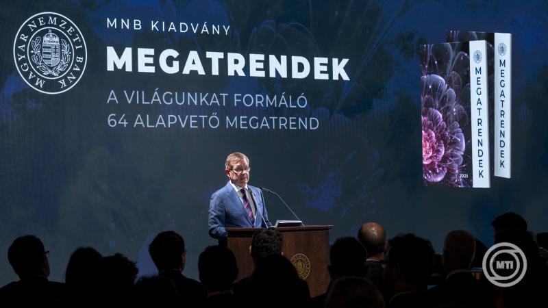 Az MNB Megatrendek - A vilgunkat forml 64 alapvet megatrend cm kiadvnynak bemutatja