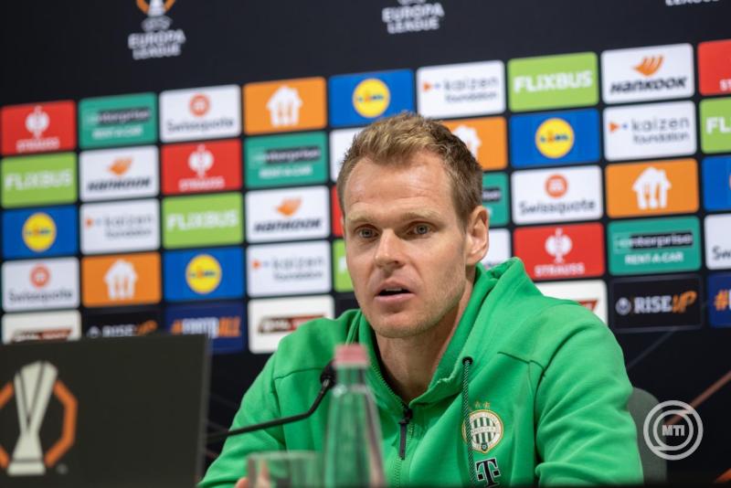 Európa-liga – A Ferencváros sajtótájékoztatója