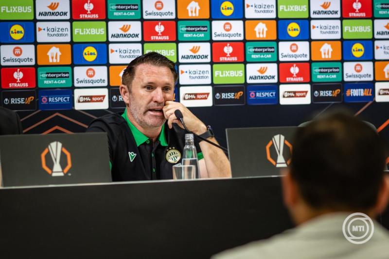 Európa-liga – A Ferencváros sajtótájékoztatója