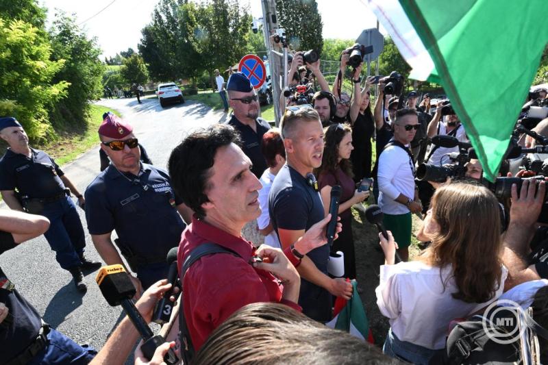 A Tisza Párt rendezvénye Kötcsén