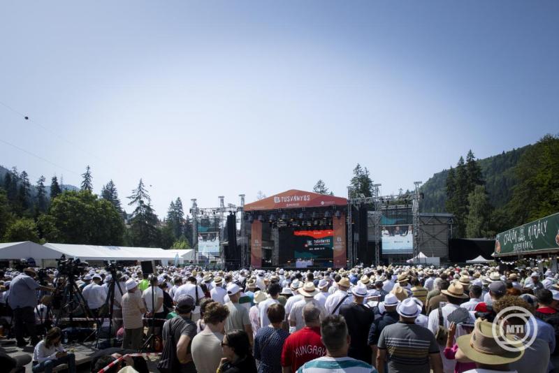 Tusványos - Orbán Viktor előadása a 34. Bálványosi Nyári Szabadegyetem és Diáktáborban