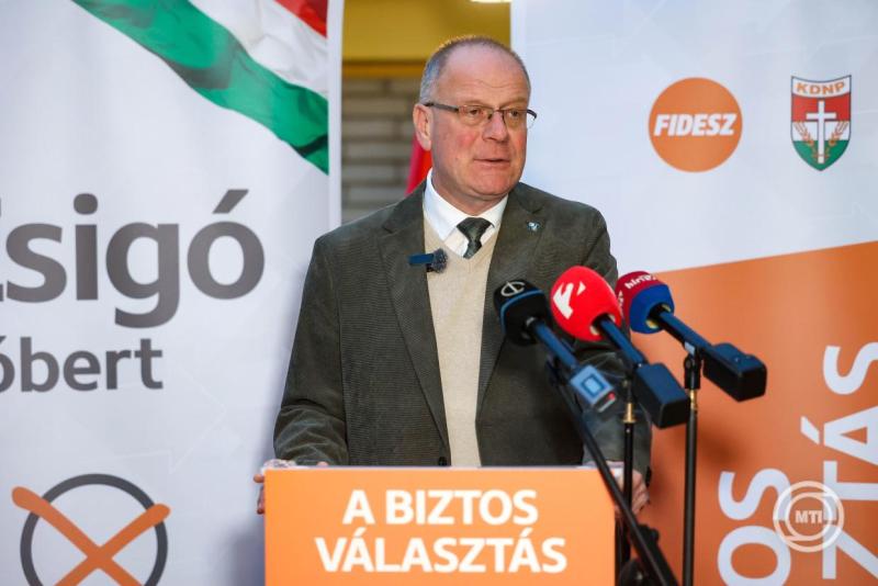 Választás 2026 - Országjárás - Sajtótájékoztató Baján