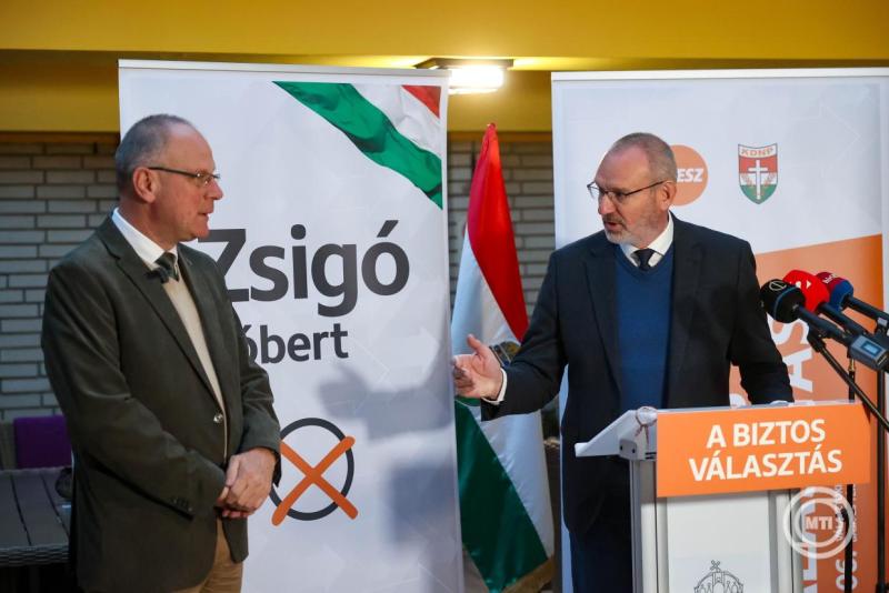 Választás 2026 - Országjárás - Sajtótájékoztató Baján