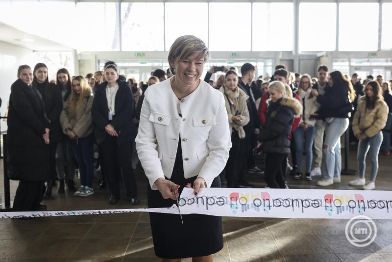 A 25. Educatio Nemzetközi Oktatási Szakkiállítás megnyitója a Hungexpón