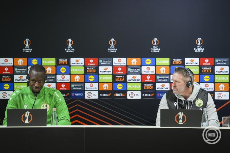 Európa-liga - A Ferencváros sajtótájékoztatója