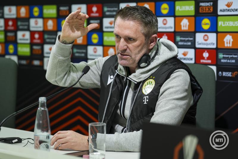 Európa-liga - A Ferencváros sajtótájékoztatója