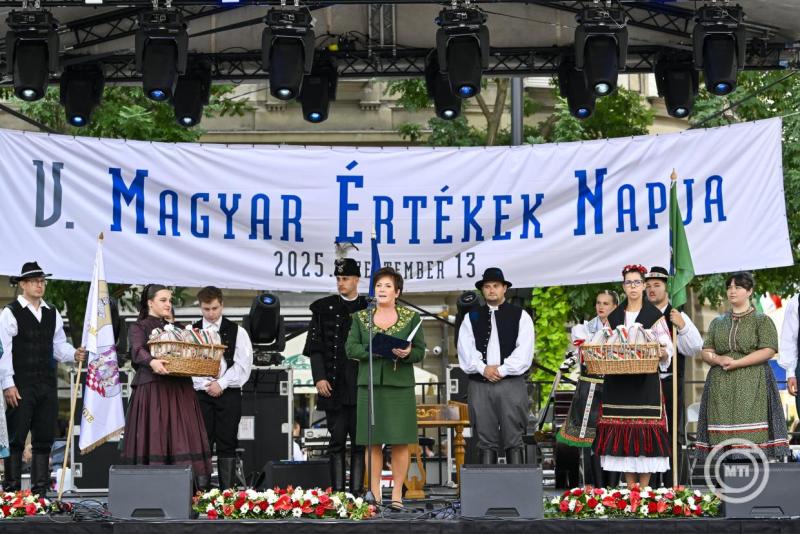 A Magyar értékek napja Budapesten